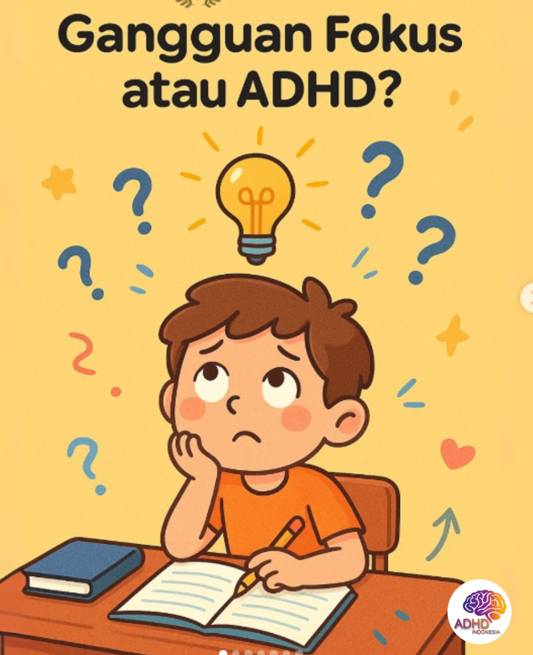 ADHD dan Kesulitan Fokus Anak: Edukasi untuk Keluarga di Kabupaten Deli Serdang