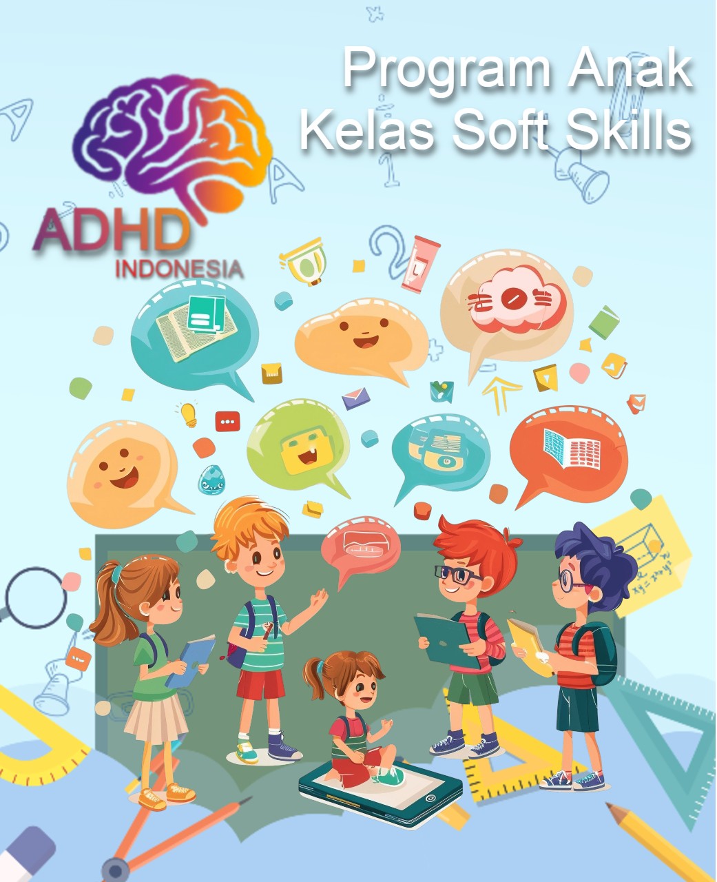 Program ADHD Indonesia Kabupaten Deli Serdang Kelas Soft Skills Anak ADHD