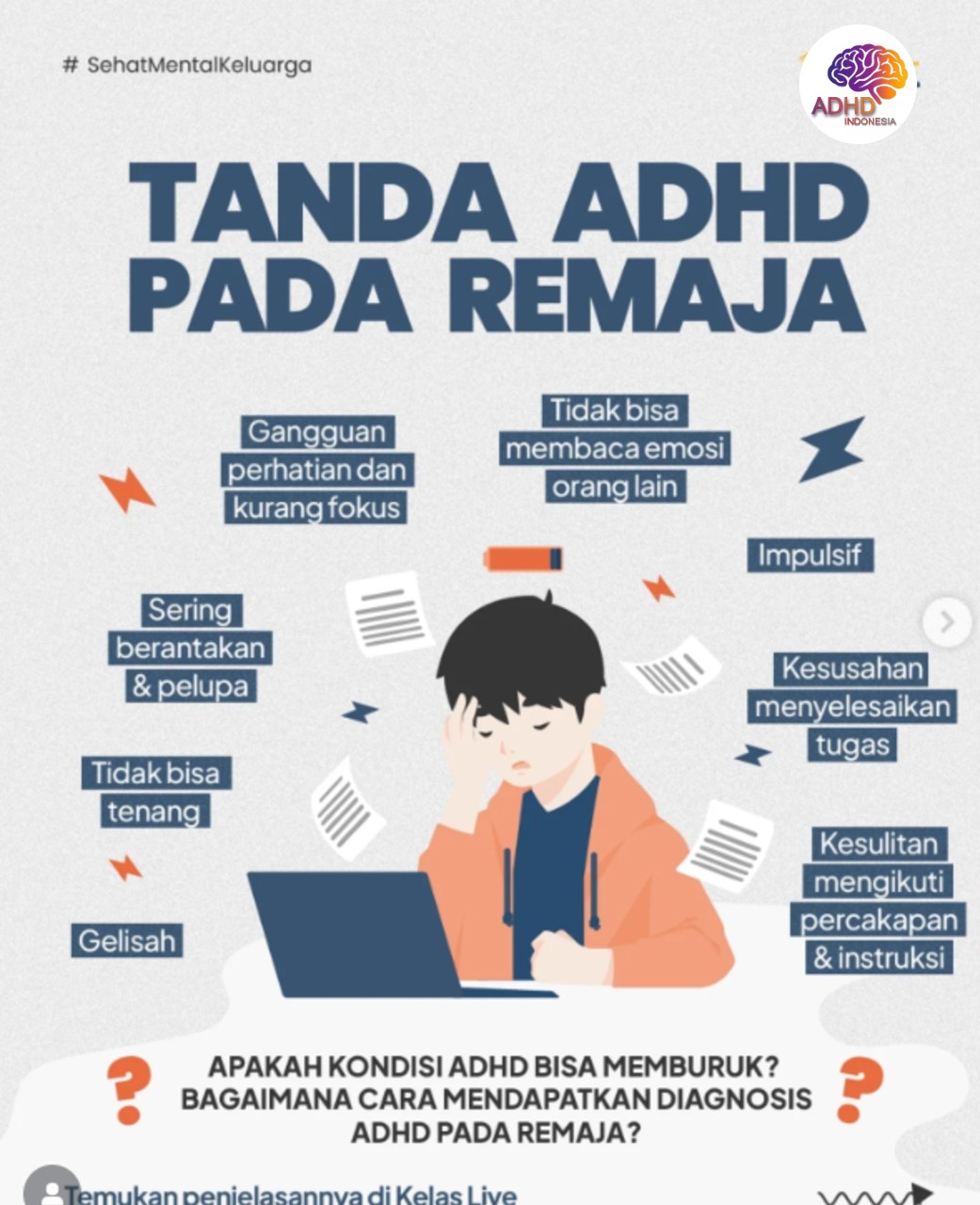 Screening ADHD Non-Diagnostik: Edukasi Awal bagi Orang Tua di Kabupaten Deli Serdang